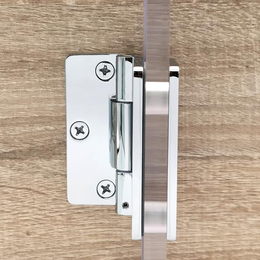 Double Action Wall To Glass Shower Hinge - 00392 from Commy