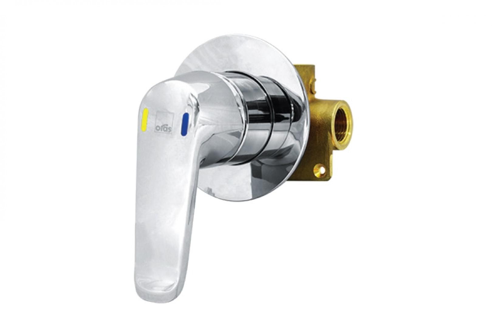 Enware-Oras Safira In-Wall Compact Shower Mixer - SAF608-RB from Enware