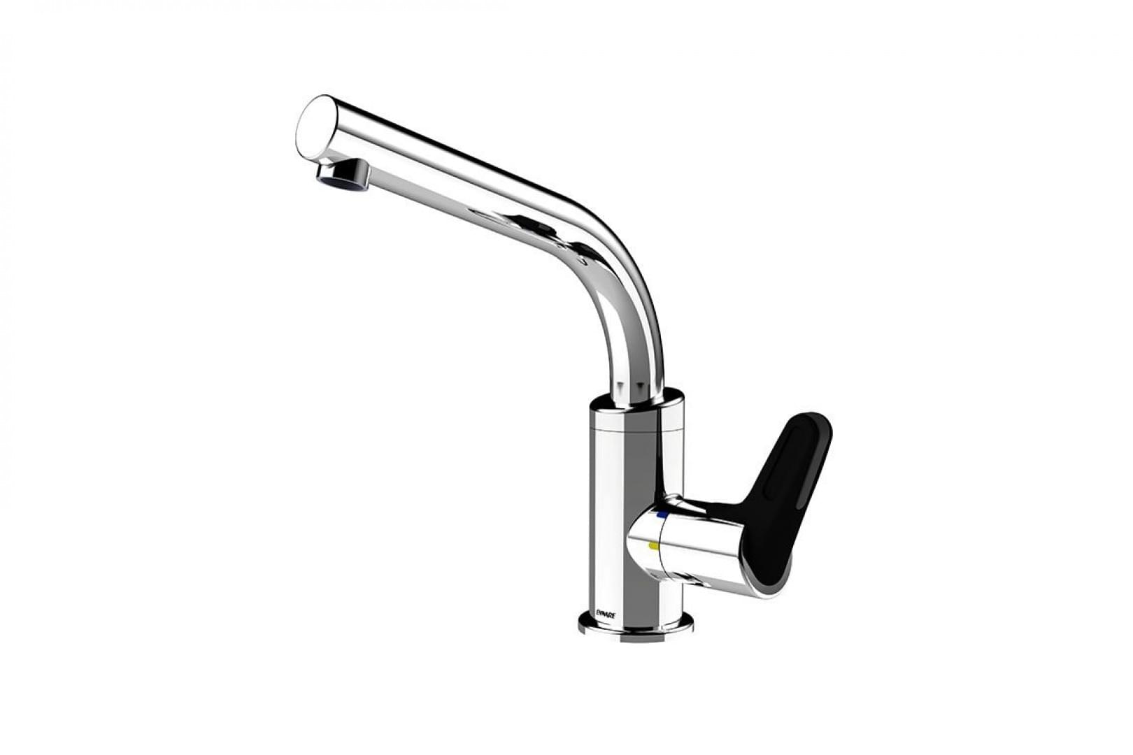 Enware Wellbeing Sequential Basin Mixer 65mm Lever with 165mm Spout - WBBSQ65-165-5 from Enware