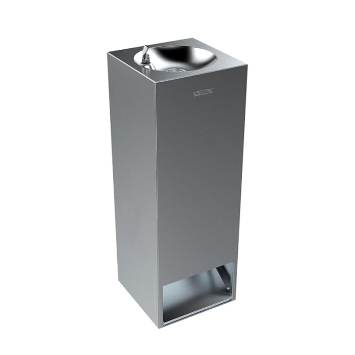 Foot Activated Square Drinking Fountain from Britex