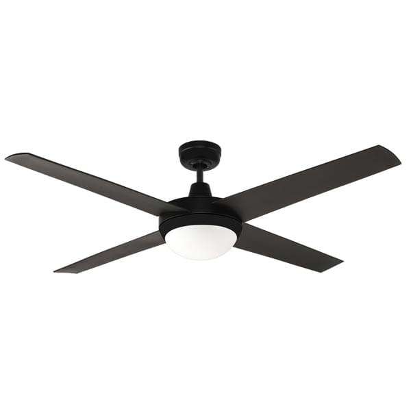 Fanco Urban 2 Indoor/Outdoor ABS Blade Ceiling Fan with E27 Light – Matte Black 52″ from Universal Fans x Fanco