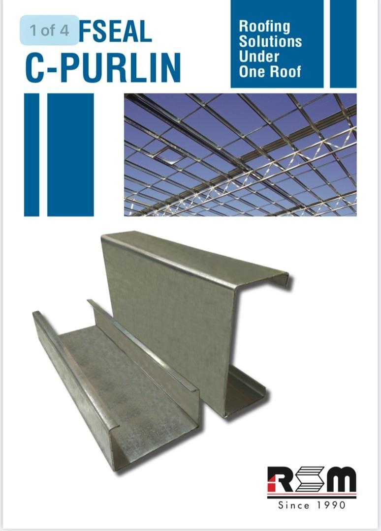 ROOFSEAL C PURLIN from Roofseal Metal Roofing and Door Frames