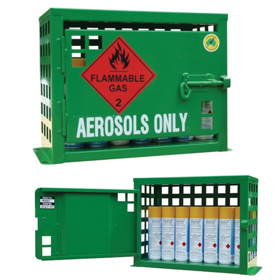 Aerosol Can Storage Cabinet - 12 Cans from Safety Xpress