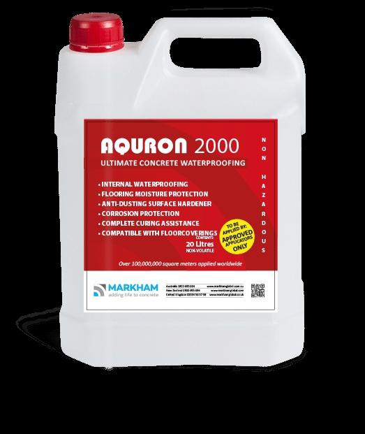 Aquron 2000 4-N-1 Waterproofing Concrete Sealer from Markham Global