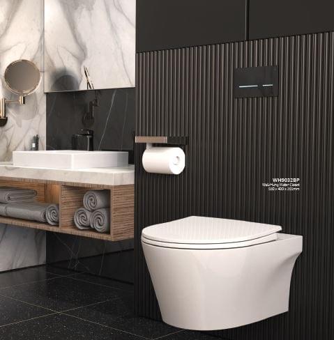 Wall-Hung Water Closet - WH9032BP from Rigel