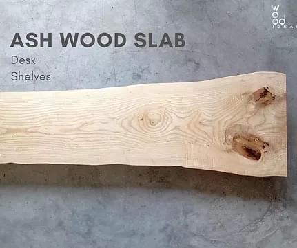 Ash Wood Slab (Live edge) from Wood Ideas