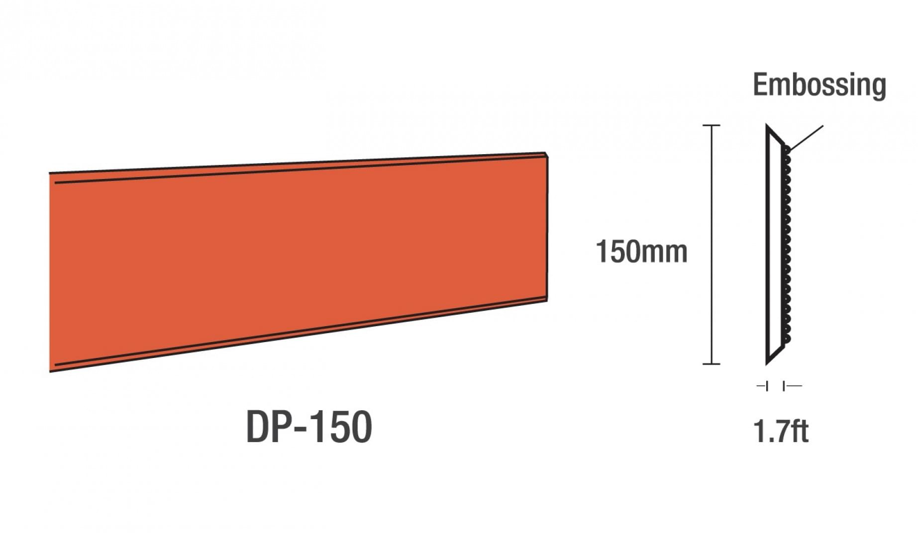 DP-150 (h:150mm w: 1.7ft) from Haema