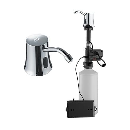 SOAP DISPENSER, AUTOMATIC LIQUID 1L – BENCH MOUNTED, ROVAL™ COLLECTION (10-20333) from ASI JD MacDonald