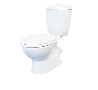 Classic Close Coupled P Trap Toilet Suite from Everhard Industries