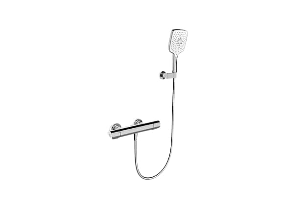 Avid™ Wall-Mount Thermostatic Shower Only Faucet - K-97384T-9-CP from KOHLER