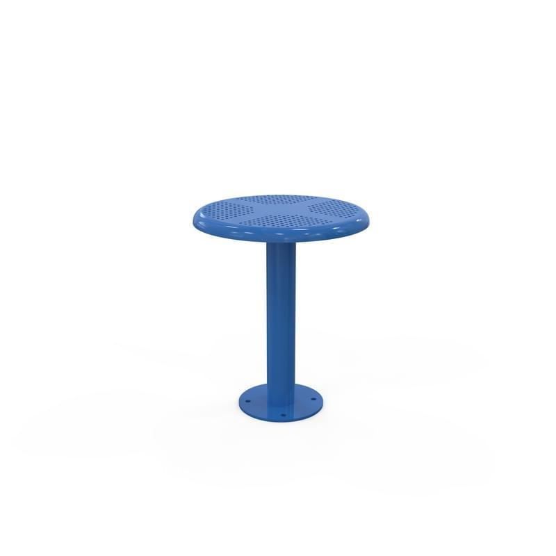Orbit Stool (Reef Gloss) - Base Plate from Astra Street Furniture