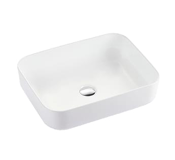Nugleam Rectangle Above Counter Basin from Everhard Industries