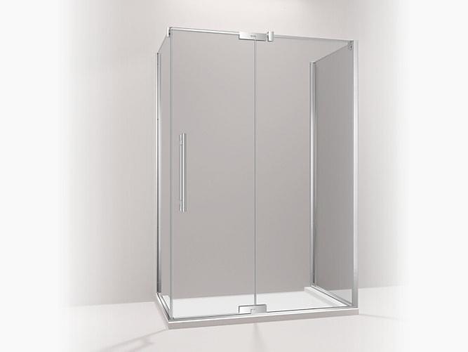 New Purist Shower Door, 10mm Glass - K-701577T-FM-SHP from KOHLER