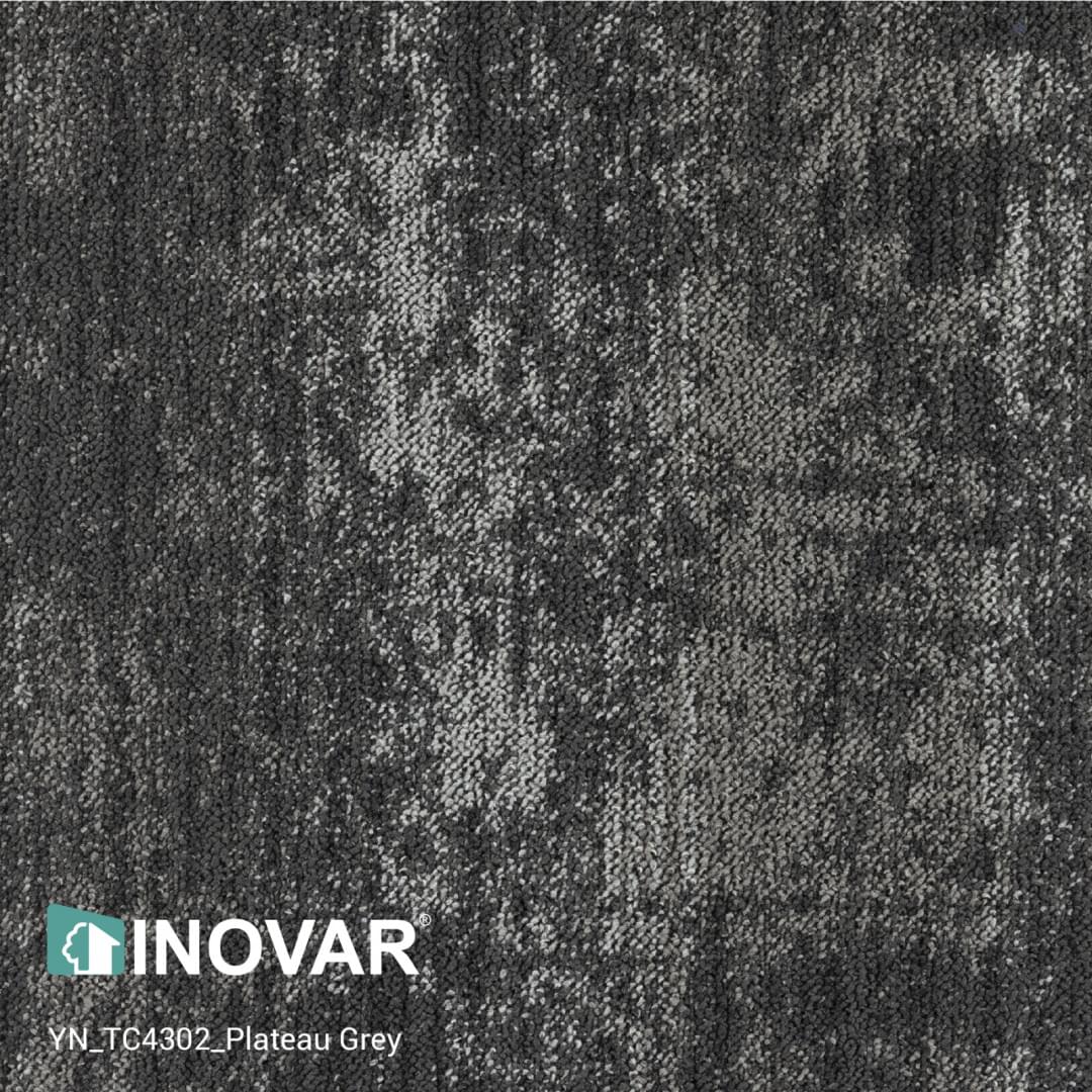 Carpet Tiles_Plateau Grey_7.0mm from Inovar Floor Malaysia