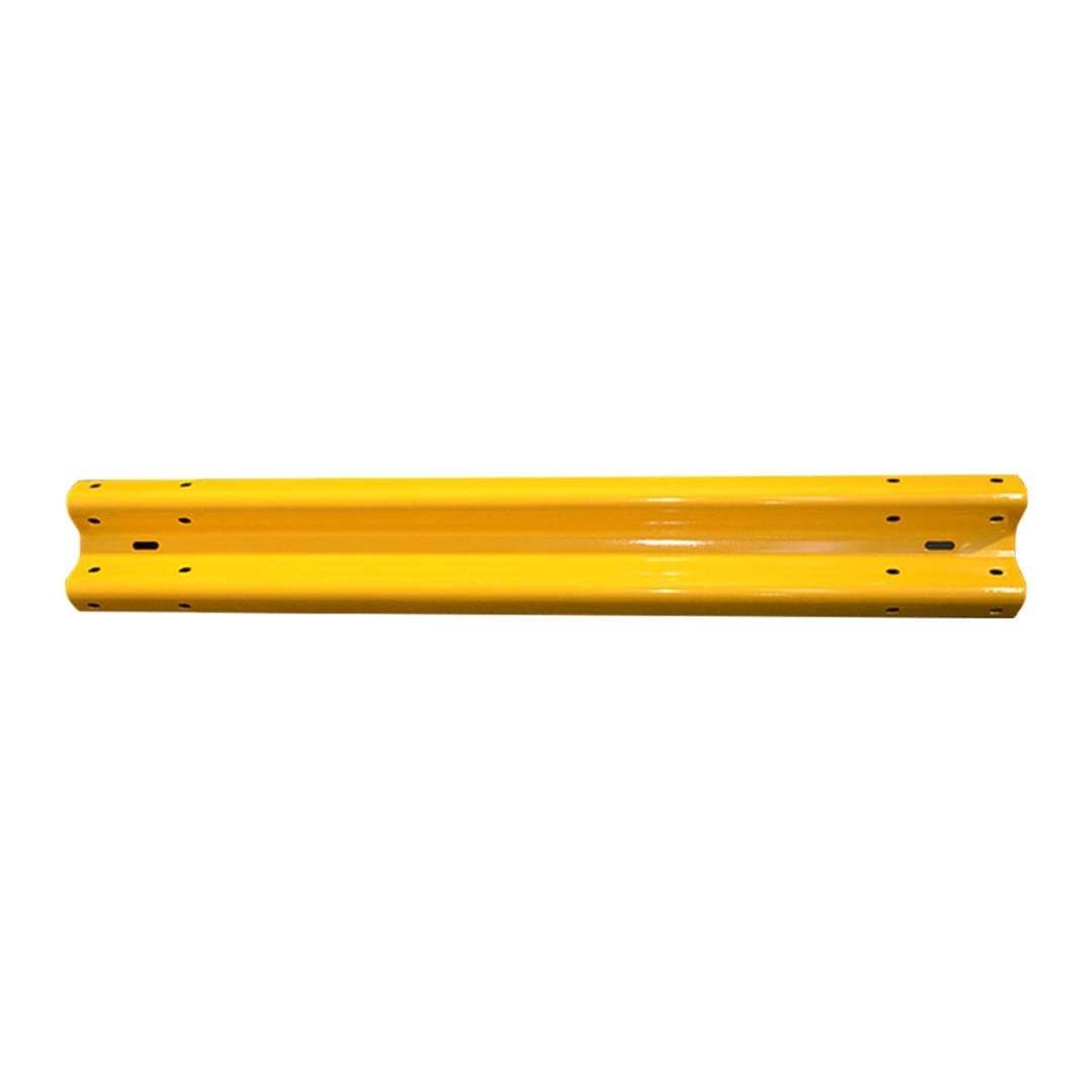 Guard Rail 4M length – Powdercoated Safety Yellow from Safety Xpress