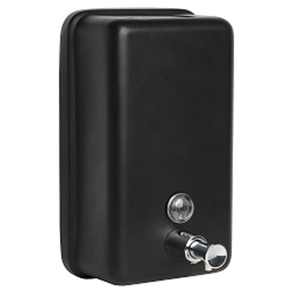 DESIGNER_ML605BAS Vertical Soap Dispenser - Designer Black from METLAM