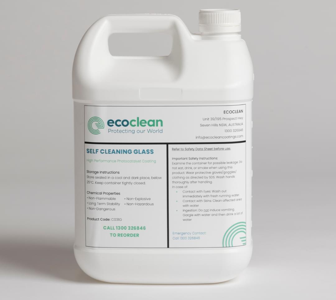 ECOCLEAN Self-Cleaning Glass from ECOTONE