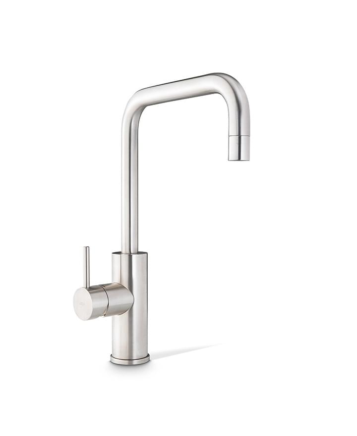 Cube Mixer Tap Mains Brushed Nickel from Zip Water