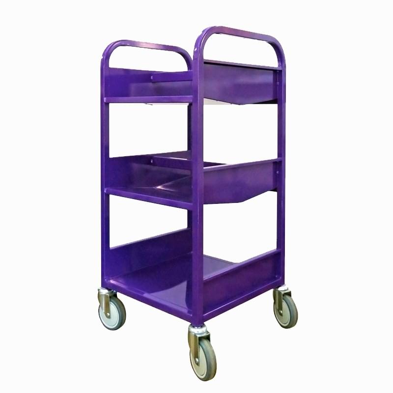Armidale Trolley Sloping Shelf from Quantum Library Supplies