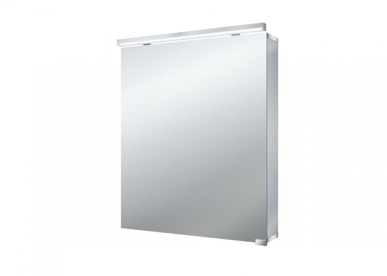 Mirror cabinet FLAT, 600 mm, 1 door, 7W, IP44 from Emco