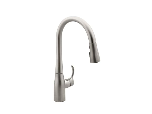 Simplice Pull-Down Kitchen Faucet - K-597T-B4-CP from KOHLER