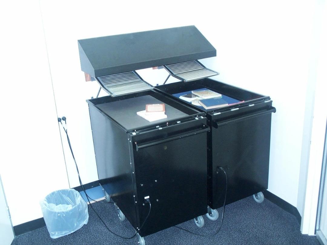 Electronic Automated Returns Bin from Quantum Library Supplies