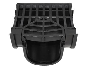 EasyDRAIN Standard Tee Piece with Polymer Grate from Everhard Industries