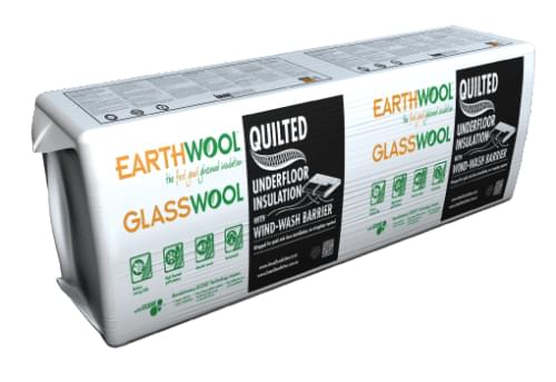 GLASSWOOL - Earthwool Quilted Underfloor Batt from Knauf Insulation