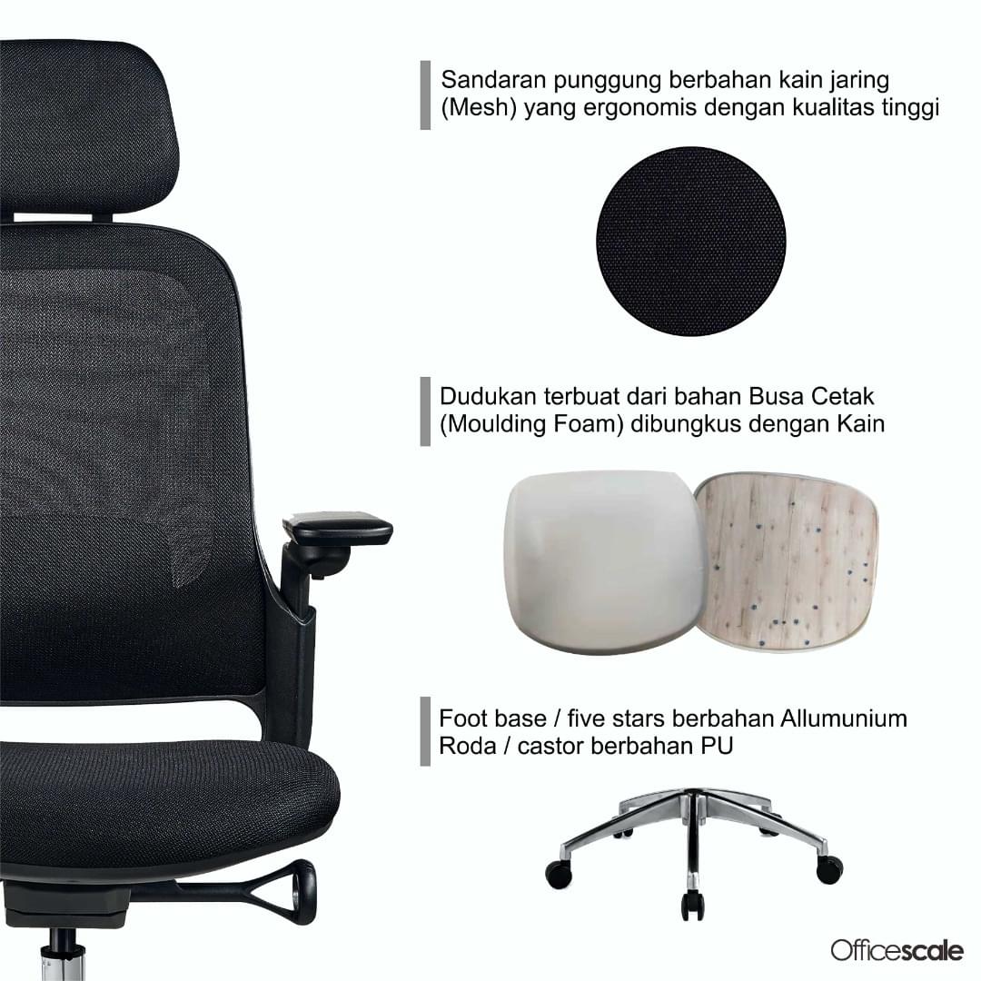 Senna High Back Chair oleh Officescale