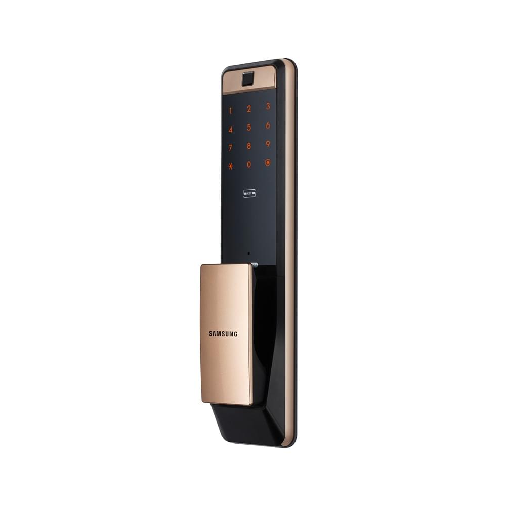 Samsung SHP P72 WiFi IoT Smart Door Lock (Gold) from The PLC Group