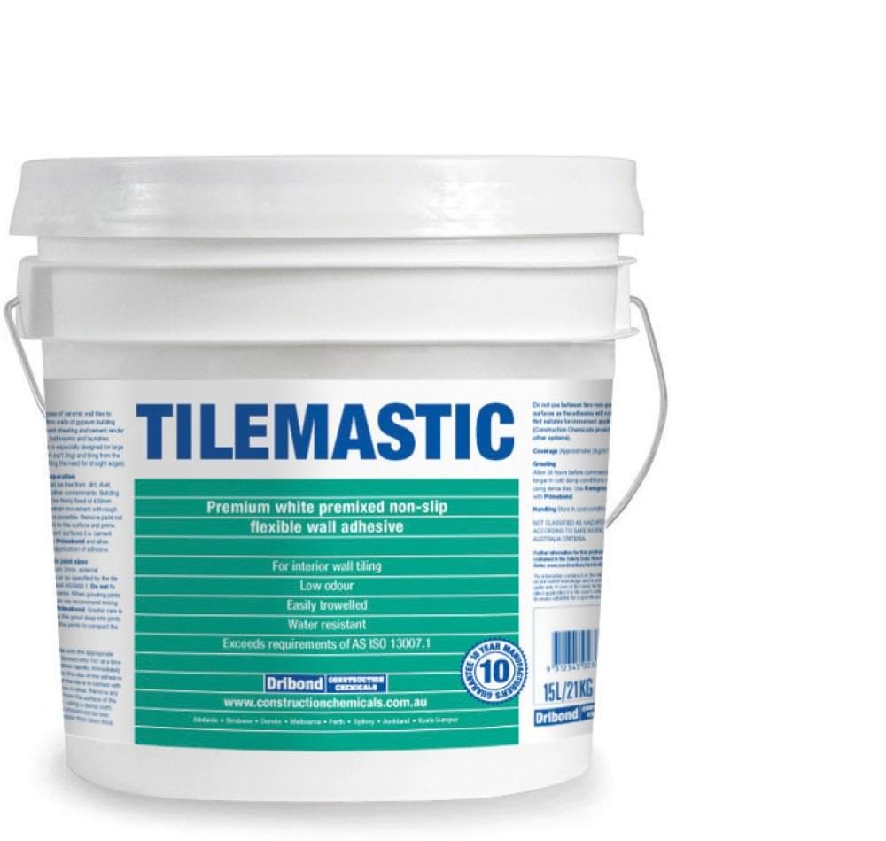 TILEMASTIC from Dribond Construction Chemicals