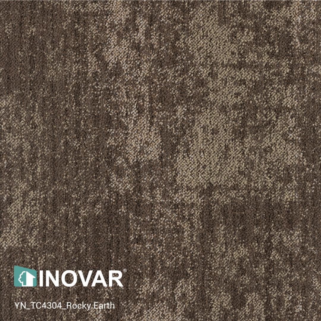 Carpet Tiles_Rocky Earth_7.0mm from Inovar Floor Malaysia