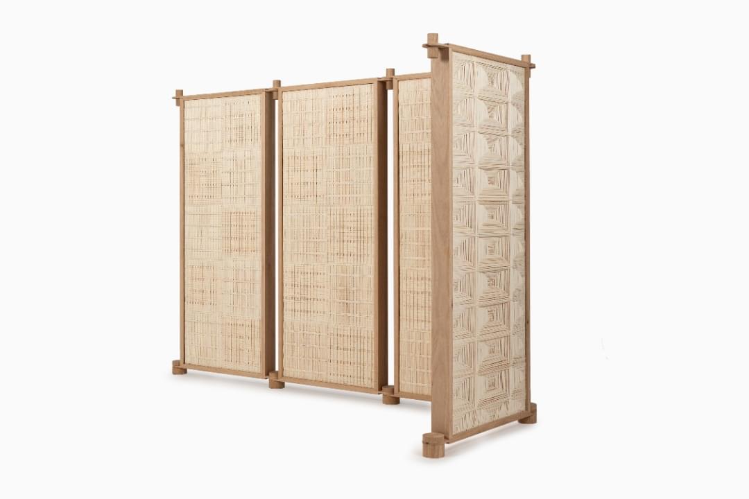 Customized Weaving Partition from BYO Living