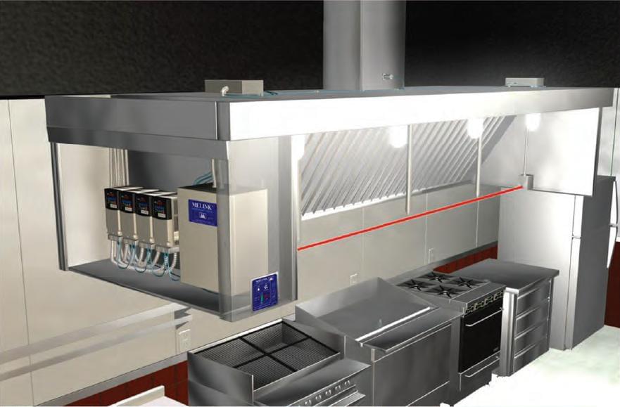 Melink Intelli-Hood Commercial Kitchen Ventilation Controls from Delta Pyramax