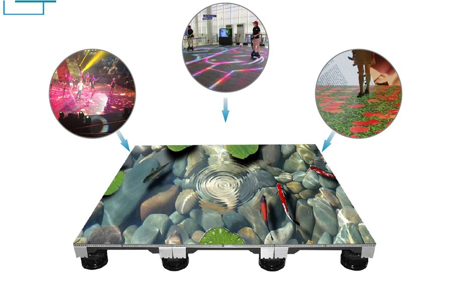 INTERACTIVE FLOOR LED SCREEN from NIE Electronics