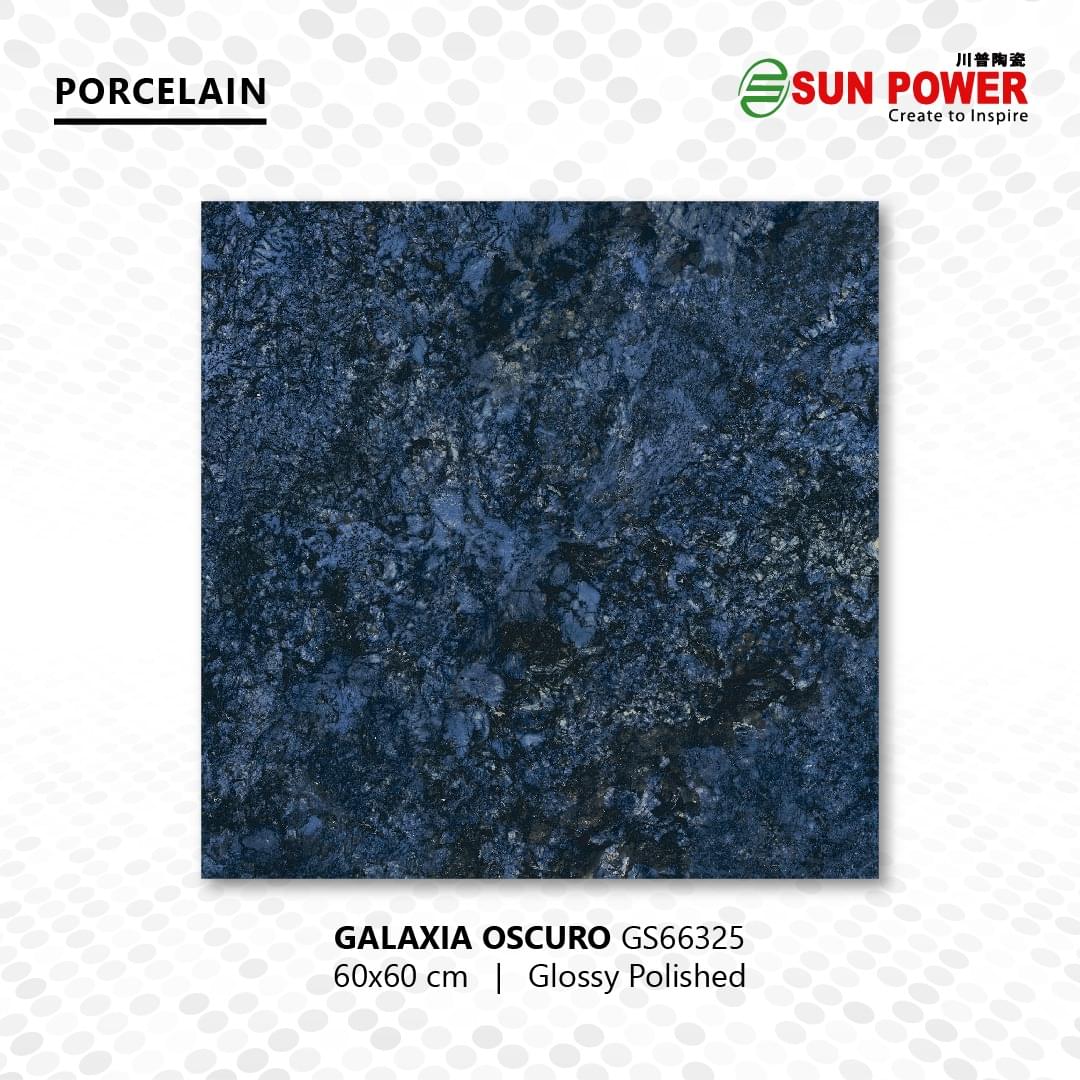 Galaxia Oscuro 60x60 - Porcelain from Sun Power