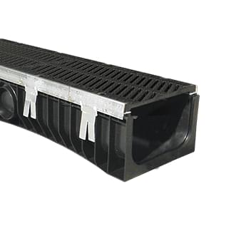 TechnoDRAIN 200H HDPE Channel & Ductile Iron Grate from Everhard Industries