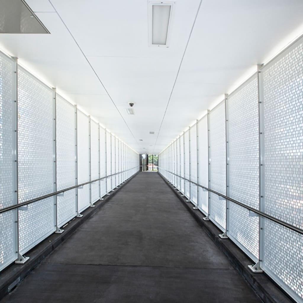Architectural Metalwork Perforated Walkways & Shelters from Stoddart