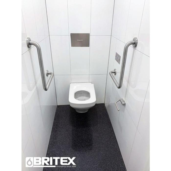 Pneumatic In Wall Cistern with Low Profile Buttons Standard Plate 3/4.5L from Britex