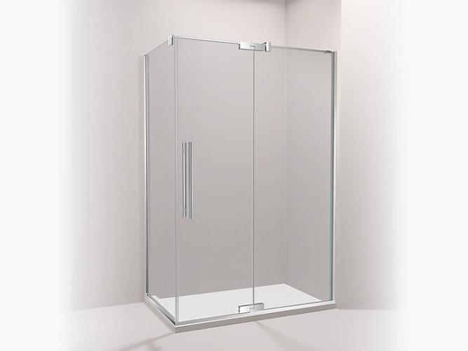 New Purist Shower Door, 10mm Glass - K-701575T-FM-SHP from KOHLER