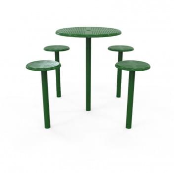 Orbit 5 - Piece Picnic Setting - In-Ground from Astra Street Furniture