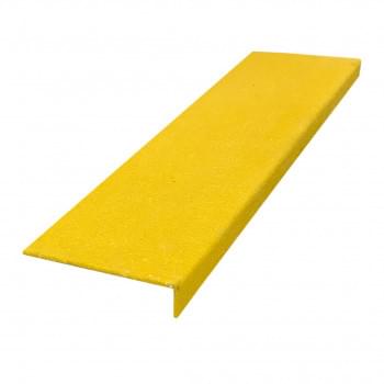 Fibreglass 150mmx30mm Stair Nosing - Yellow - Sold Per Metre from Safety Xpress