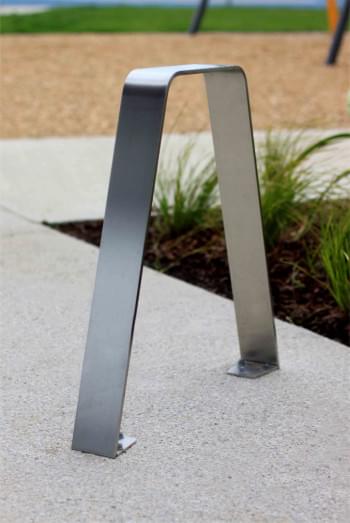 Manhattan Bike Leaning Rail from Commercial Systems Australia