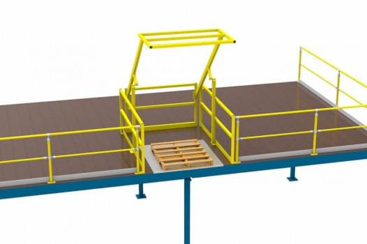 DV202 Standard Rollover Gate™ from Verge Safety Barriers