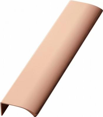 Edge Straight, 350mm, Brushed Rose Gold