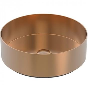 Copper Designer Round Hand Basin from Britex