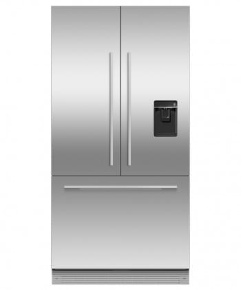 Built-in French Side-by-Side Refrigerator, 90 cm, Automatic Ice and Water Making