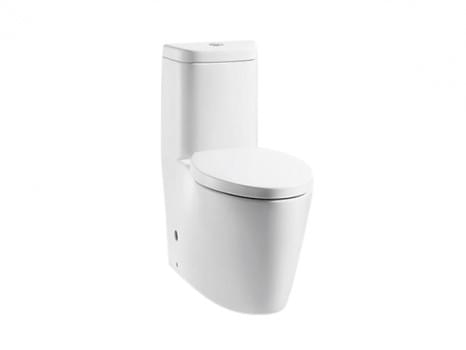 Karess Skirted One-piece Dual Flush 3/4.8L Toilet with Class 5 Flushing Technology - K-3902T-S-0