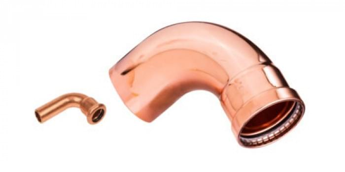 KemPress® Copper Elbow 90 Degree M + F - Gas