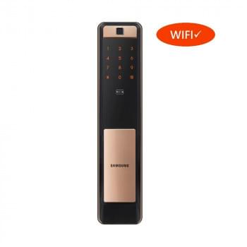 Samsung SHP P72 WiFi IoT Smart Door Lock (Gold) from The PLC Group